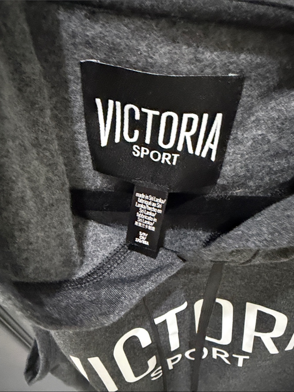 Victoria Sport by Victoria's Secret Sleeveless Hoodie / Muscle Tank size S - Picture 4 of 4